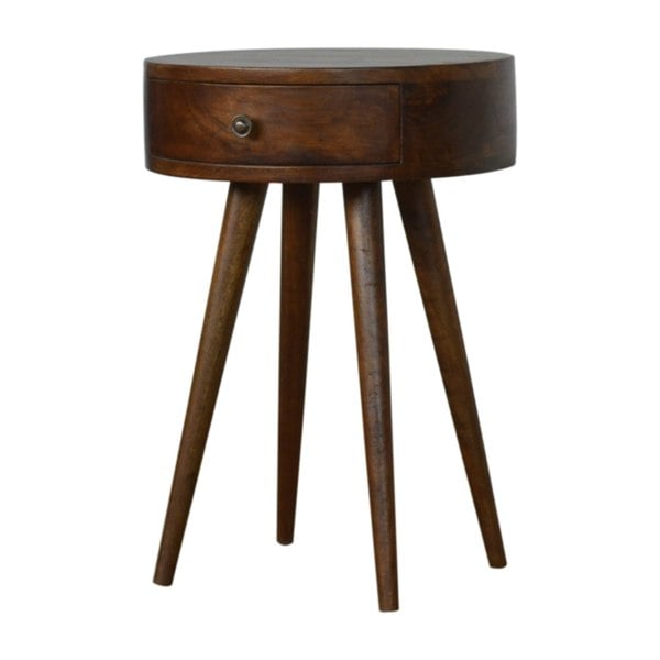 Artisan Furniture Nordic Chestnut Circular Bedside