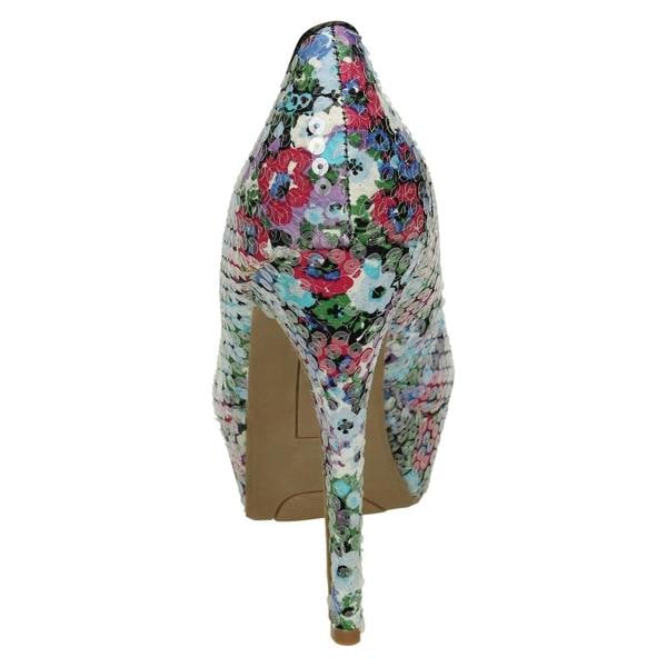 Spot On Ladies Spot On Platform Stilletto Shoe