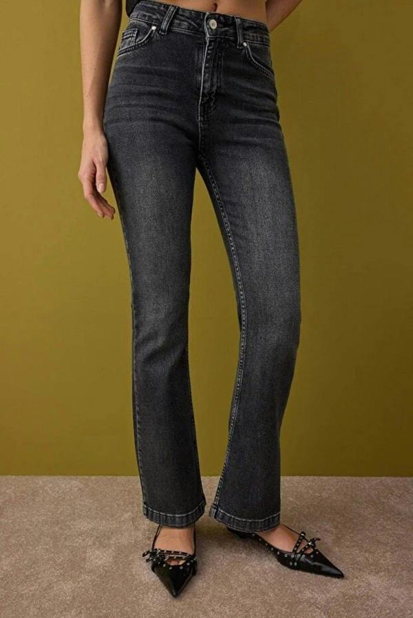 WOVCOR High Waist Flare Jeans