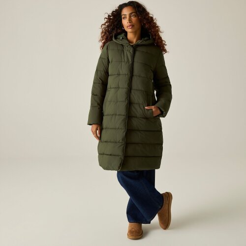 Regatta Womens/Ladies Nehiala Quilted Jacket - Dark Khaki