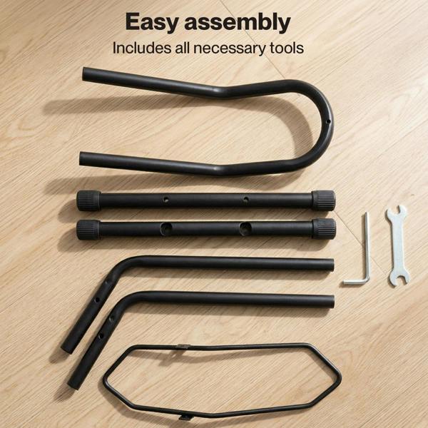 MONVELO Bike Rack Bicycle Stand for Storage Adjustable Bike Floor Parking Rack
