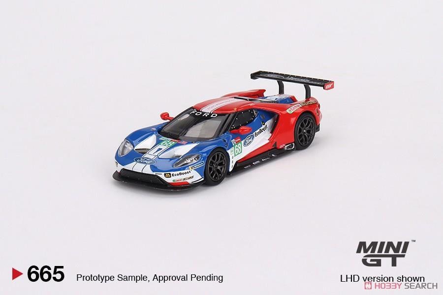 Mini GT Ford GT LMGTE Pro 2019 24 hrs of Le Mans 4 Car Set 1:64 Mini GT MGTS0010