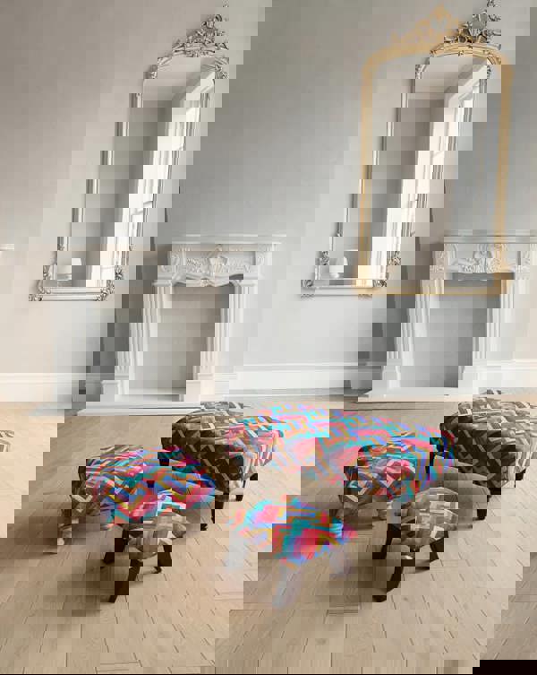 Trem Footstool window bay seat pouffe - ISTOOLS