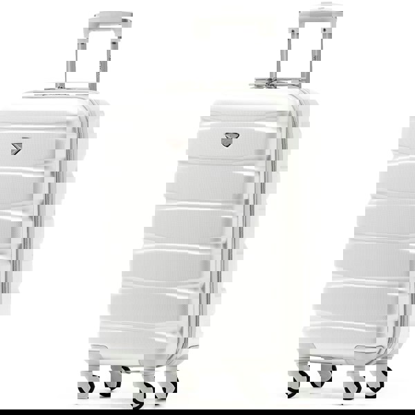 Flight Knight 55x35x20cm Cabin Carry Bag Hard Shell Suitcase 100+ Airline Approved