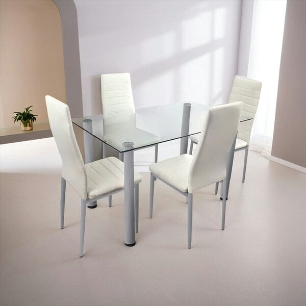 Kosy Koala Dining Table Set with 4 Chairs Dining Room and Kitchen table set of 4