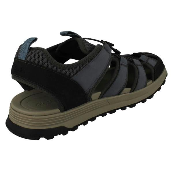 Clarks Mens Clarks Closed-Toe Mimic Grip Sole Sandals ATL Trek Wave
