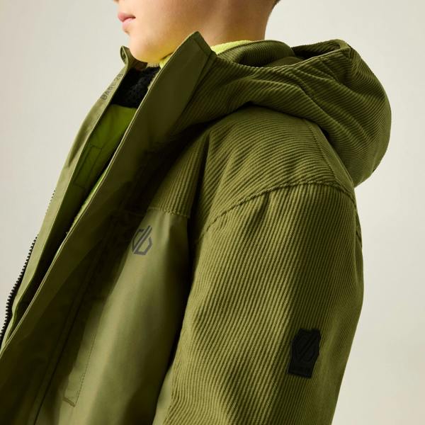 Dare 2B Childrens/Kids Chill Ski Jacket - Martini Olive - 