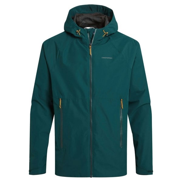 Craghoppers Mens Sebastian Waterproof Jacket - Dark Viridian