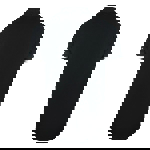 Plein Sport Scratched Shoulder Black Polo Shirt