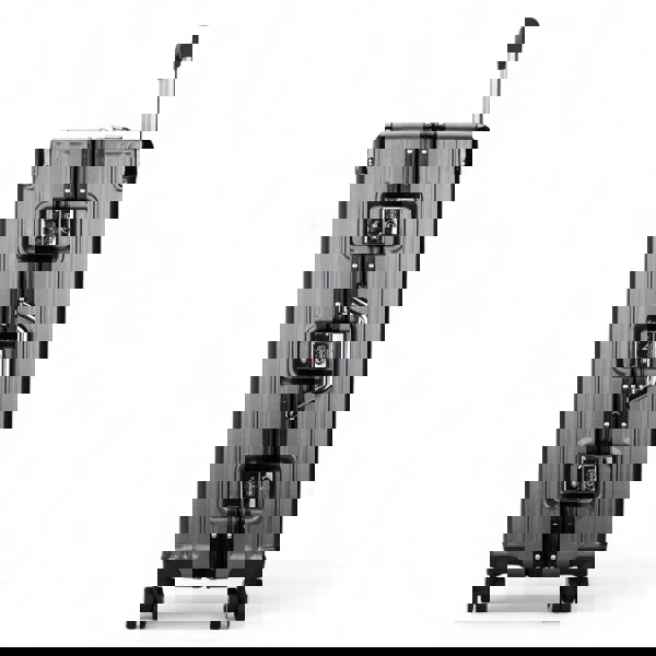 Infinity Luggage Robust Hard Shell Luggage 8 Wheel Suitcase Set