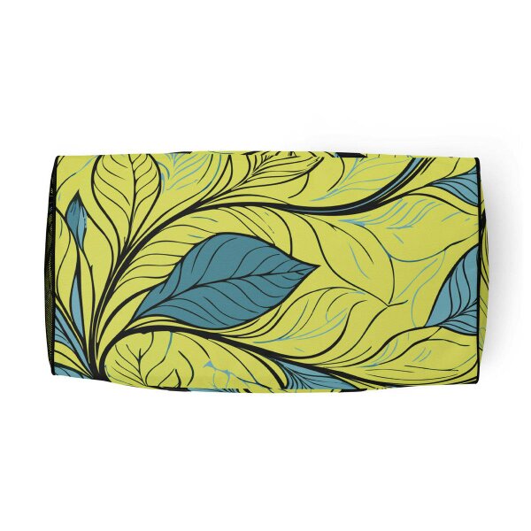 Anchor & Crew Exotic Leaves Pattern Weekender Duffle Bag