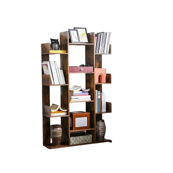 Modcraft Tree Shaped Bookcase with 13 Storage Shelves