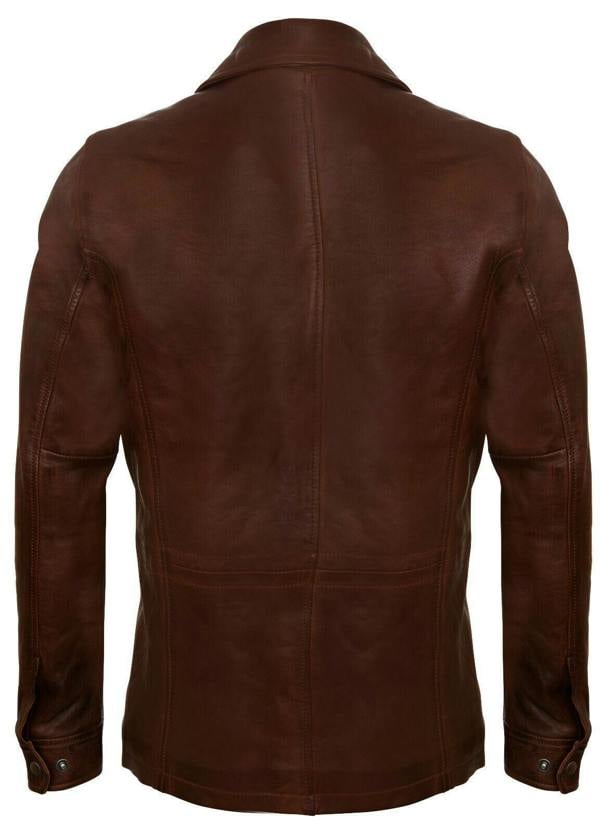 Infinity Leather Mens Timber Safari Coat-Santa Cruz