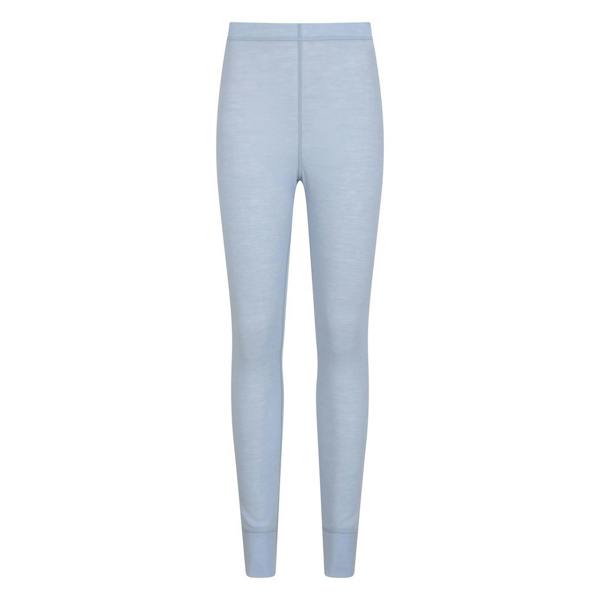 Mountain Warehouse Womens/Ladies Merino II Thermal Bottoms - Light Blue - 