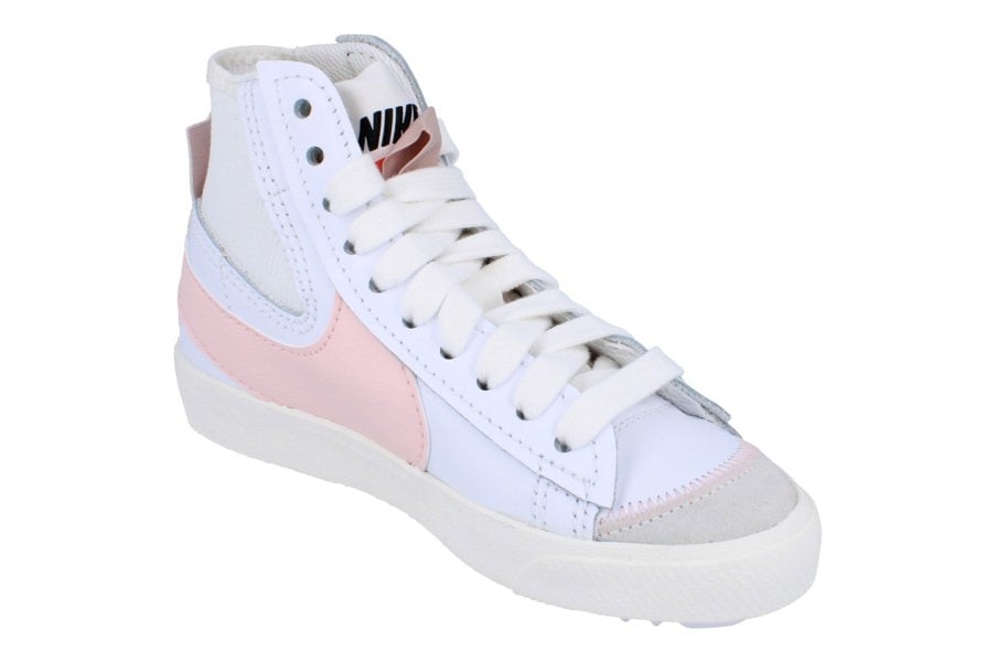 Nike Womens Blazer Mid 77 Jumbo Dq1471  101 - White Atmosphere Pink Oxford 101 - Photo 3