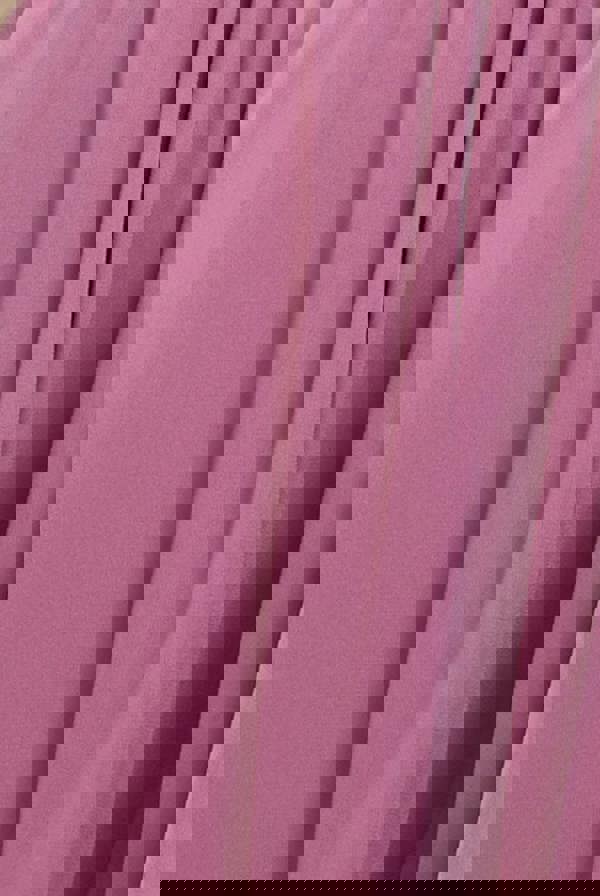 Sustainable Front Split Wrap Style Chiffon Maxi Dress - Dusty Lavender DR4314BBS