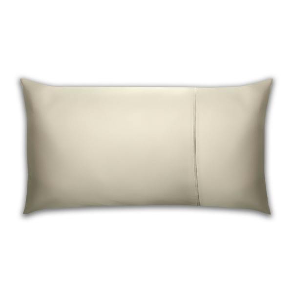 Belledorm Pima Cotton 450 Thread Count Bolster Pillowcase - Oyster - 