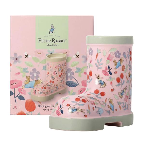 Peter Rabbit Candle Peter Rabbit Spring Bloom Welly Boot Candle