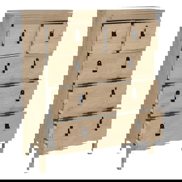 Furniture To Go Barcelona Chest 3+2 Drawers in Jackson Hickory Oak