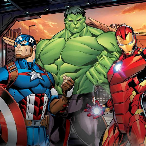 Prime 3D Puzzles Prime 3D/ 2D Marvel Avengers Double Sided 200 Piece Puzzle