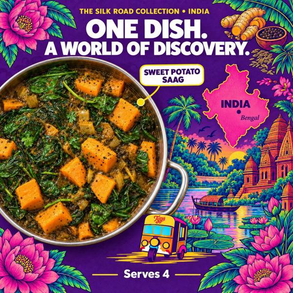 Tyga Foods Sweet Potato Saag