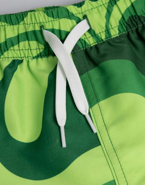 Vanilla Underground Xbox Boys Green Logo Swim Shorts