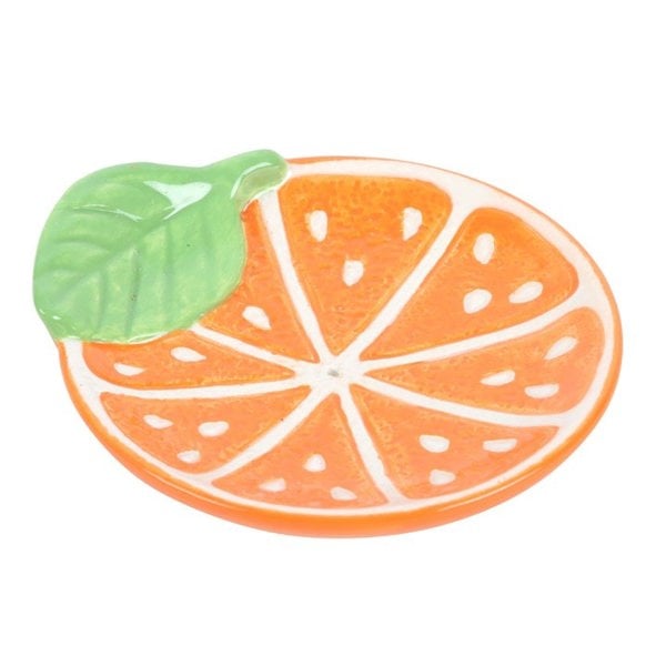 Serano Orange Slice Incense Stick Holder