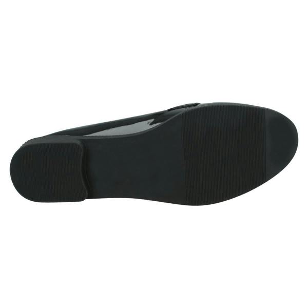 Spot On Ladies Spot On Smart Slip On Loafers F80545