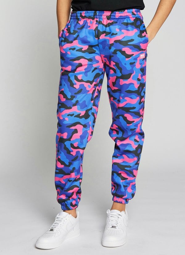 Beat Girlz Club Twist Girls Jogger - Shocking Pink Camo