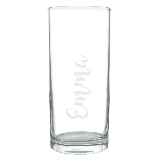 Personalised Memento Company Personalised Name Only Engraved Hi Ball Glass