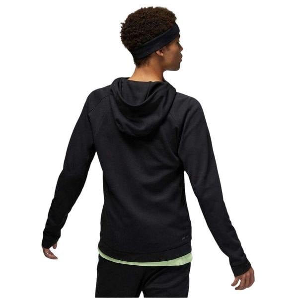 Nike Mens Air Jordan Dri-FIT Full Zip Hoodie - Black - 