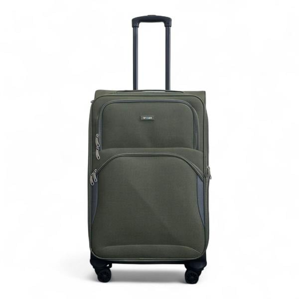 Infinity Luggage Expandable Soft 8 Wheel Lightweight Suitcase Luggage Travel Bags Set
