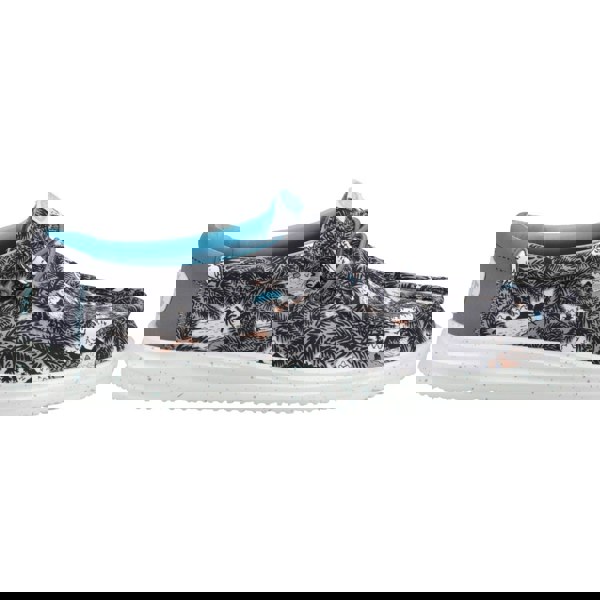 HEYDUDE Wally H2O Tropical Shoes - Black Tropical