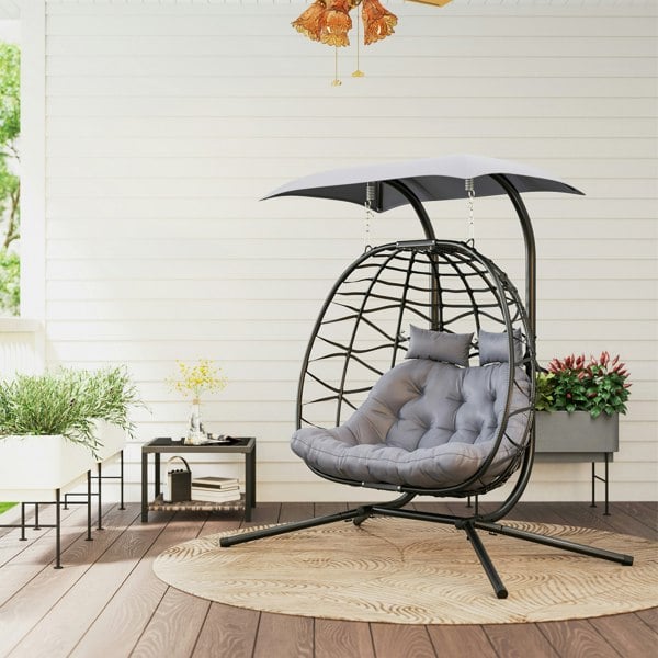 Rattan Swing Chair