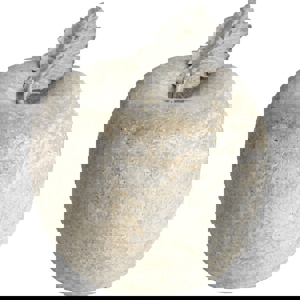 Hill Interiors Distressed Stone Apple - White