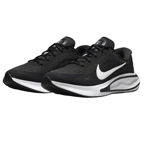 Nike Womens/Ladies Journey Running Shoes - Black/White - 