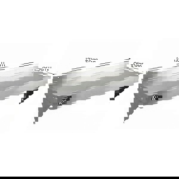 Kukoo 2 x KuKoo Stainless Steel Shelves 1250mm x 300mm