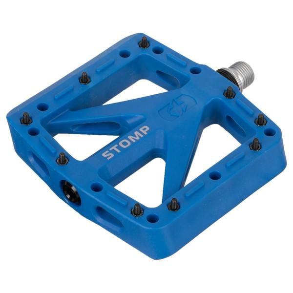 Oxford Stomp Nylon Flat Pedals Blue