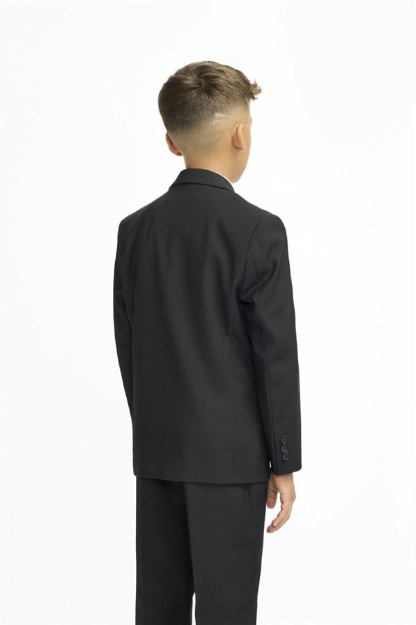 House of Cavani Boys Malibu Black Suit