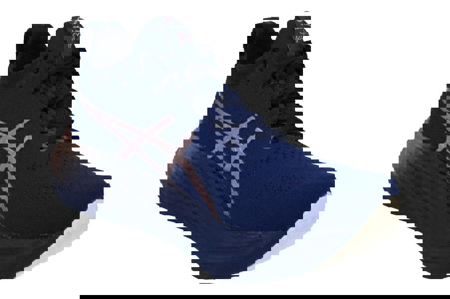 Asics Gel-Nimbus 26 Platinum Womens Running Trainers 1012B740 Sneakers Shoes  400 - Blue Expanse Rose Gold 400 - Photo 3