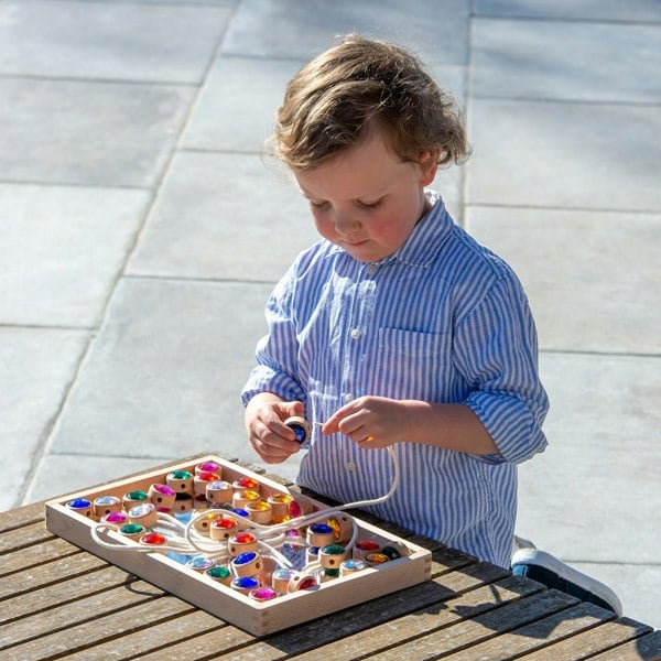 tickit Wooden Lacing Jewels