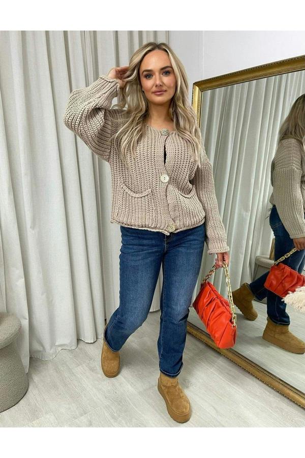 Kathryn Straight Leg High Waist Jeans - Denim