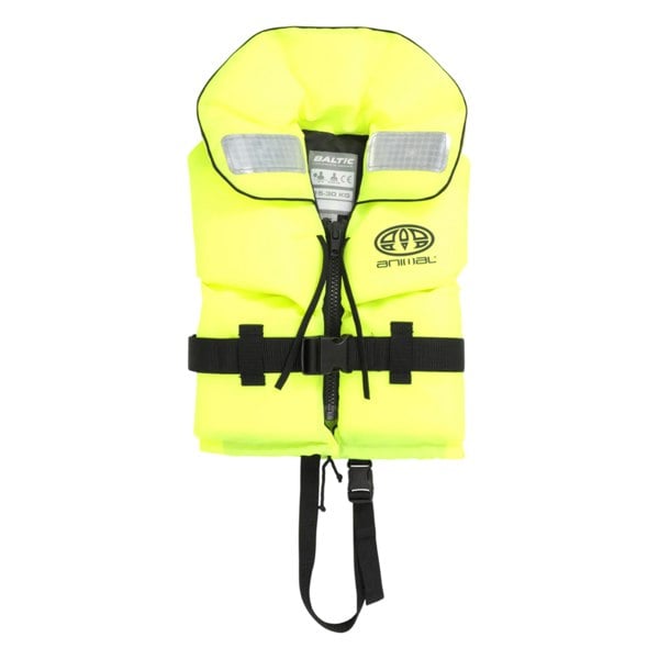 Animal Childrens/Kids Split Front Life Jacket - Yellow