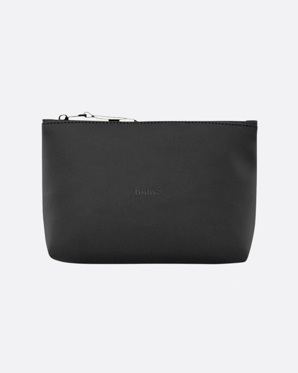 Rains Cosmetic Bag - 01 Black - CHO - Designer Unisex Bags