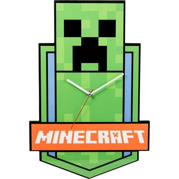 Character Watches Minecraft Wall Clock MIN3023