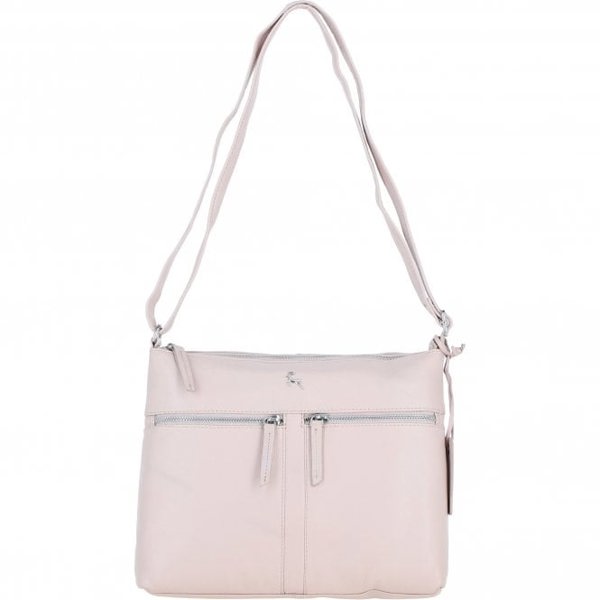 Ashwood Sleek Luxe Real Leather Shoulder Bag: Mourne