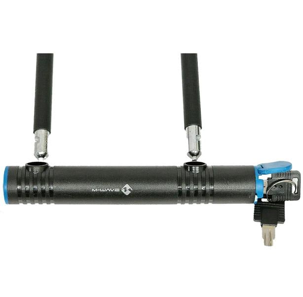 Awe B 245 U-Lock/D-Lock 275mm x 197mm x 14mm Shackle Bike Lock with Bracket