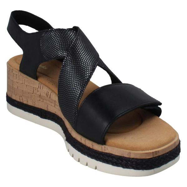 Clarks Ladies Clarks Wedge Sandals Kidiki Sun