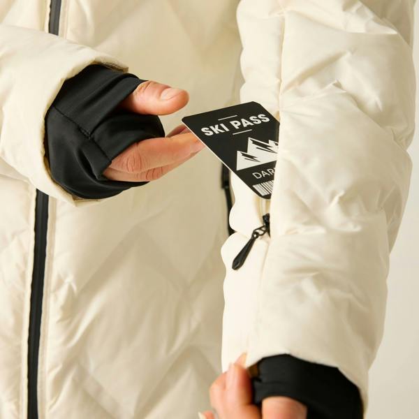 Dare 2B Womens/Ladies Enfold II Padded Ski Jacket - Egret - 