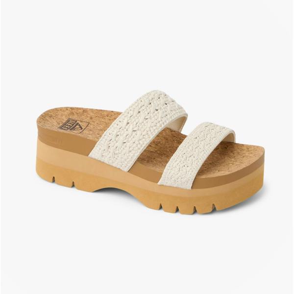 Reef CUSHION VISTA Cross Strap Sandals   in  White